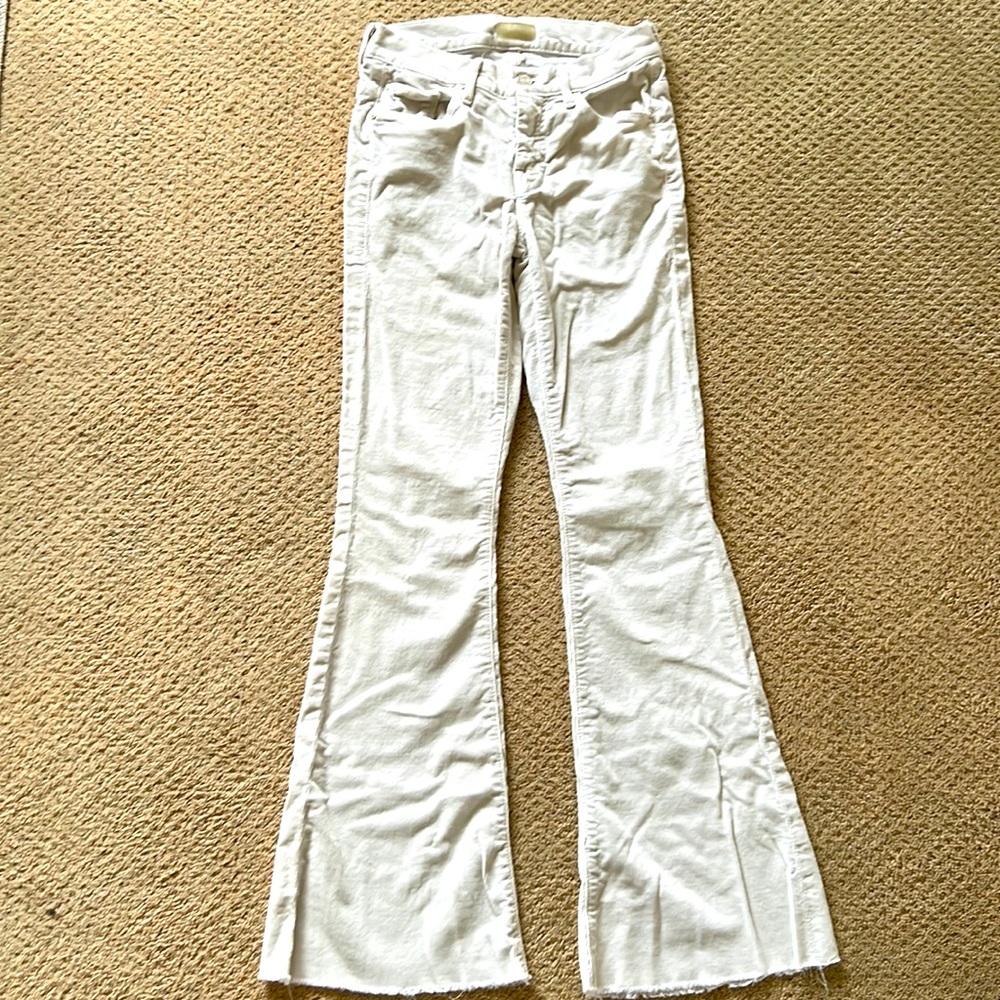 Mother Jeans size 24 Color Cream